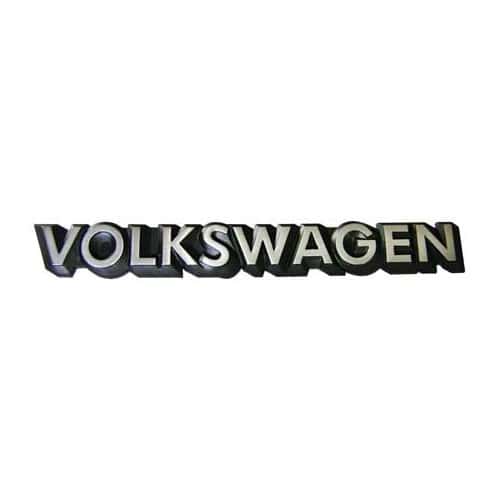 	
				
				
	Emblème arrière VOLKSWAGEN chromé sur fond noir pour VW Golf 1 Cabriolet Golf 2 Jetta 2 Polo 2 86C Passat B2 et Scirocco 2 - GA01754
