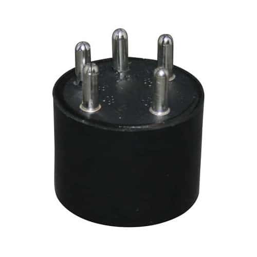 	
				
				
	Black round petrol pump relay for Porsche 912, 911 and 914 - RS13231

