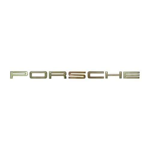 	
				
				
	Scritta "PORSCHE" dorata del cofano motore per Porsche 911 e 914 - RS14208
