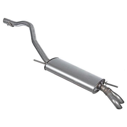 pour TRANSPORTER T4 2.5 TDI BUS CHASSIS CAB 102/88hp 1996-2003 ETS-EXHAUST 1963 Silencioso Intermedio