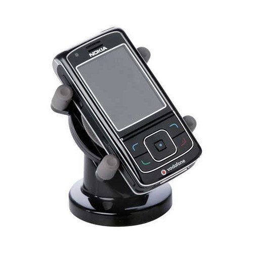  Soporte de diseño en negro para teléfono o reproductor iPod - UB10550 