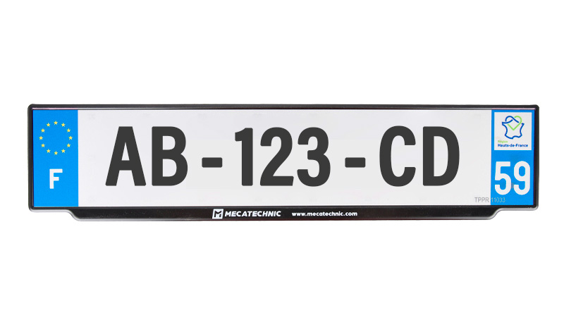 Plaques d'immatriculation