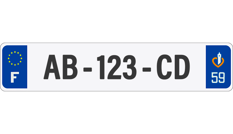 Plaques d'immatriculation