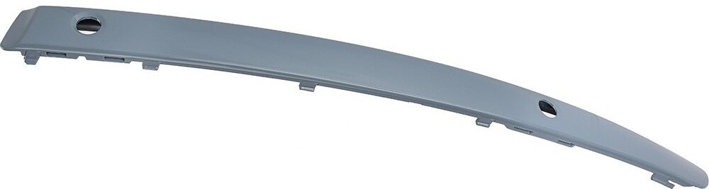 Moulure Pare-choc Avant Gauche Noir Pour BMW Série 1 E81-E87 Phase 2 (2007-2012) - Réf. 51117166585