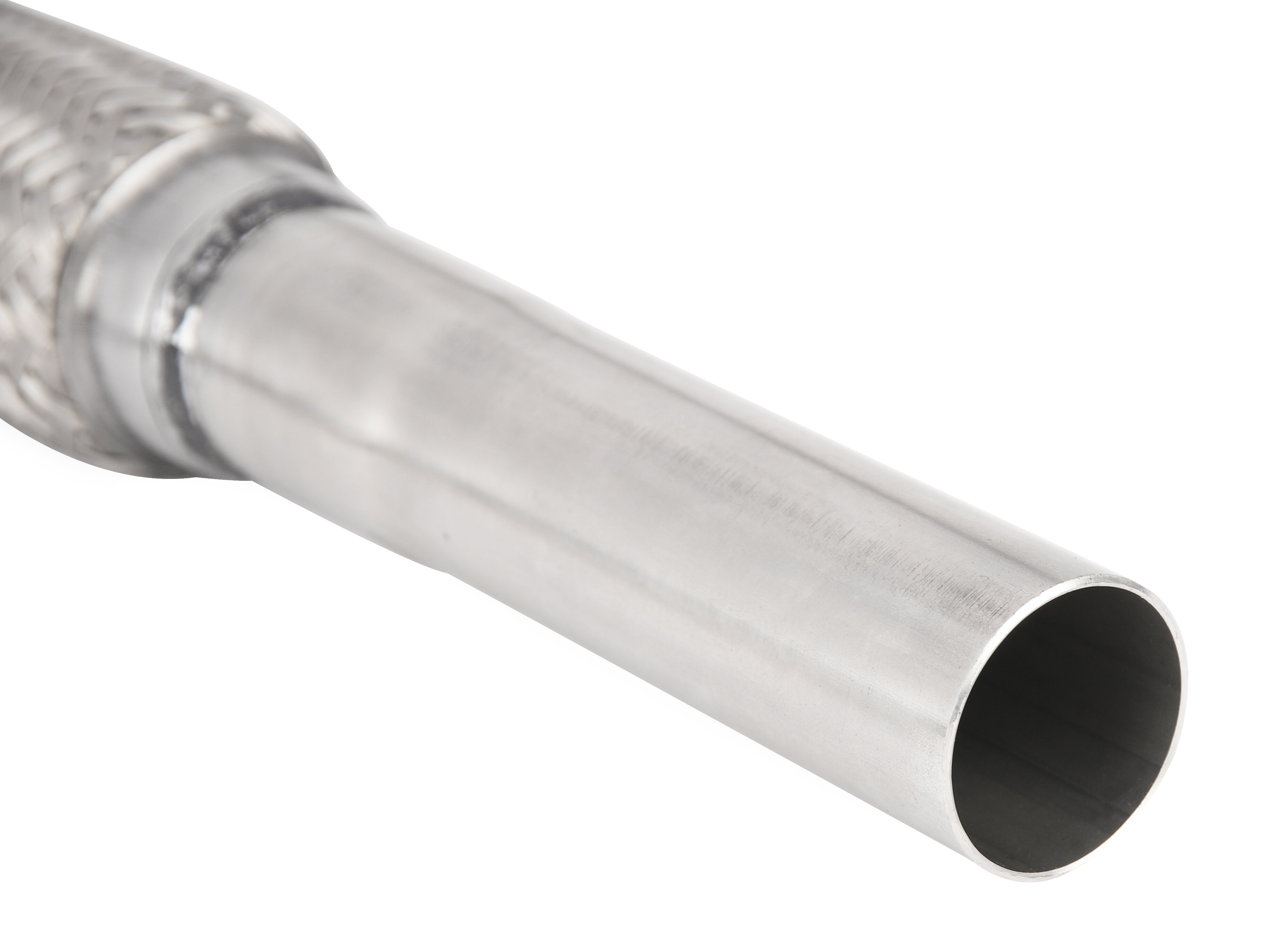 Tuyau Flexible Échappement Auto - 60x300 Mm - Acier Inox - Anti-Vibration