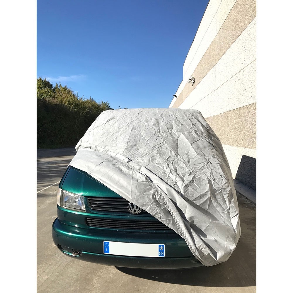 Generic Bache / Housse de protection de voiture Volkswagen Touran double  face + sac de rangement à prix pas cher