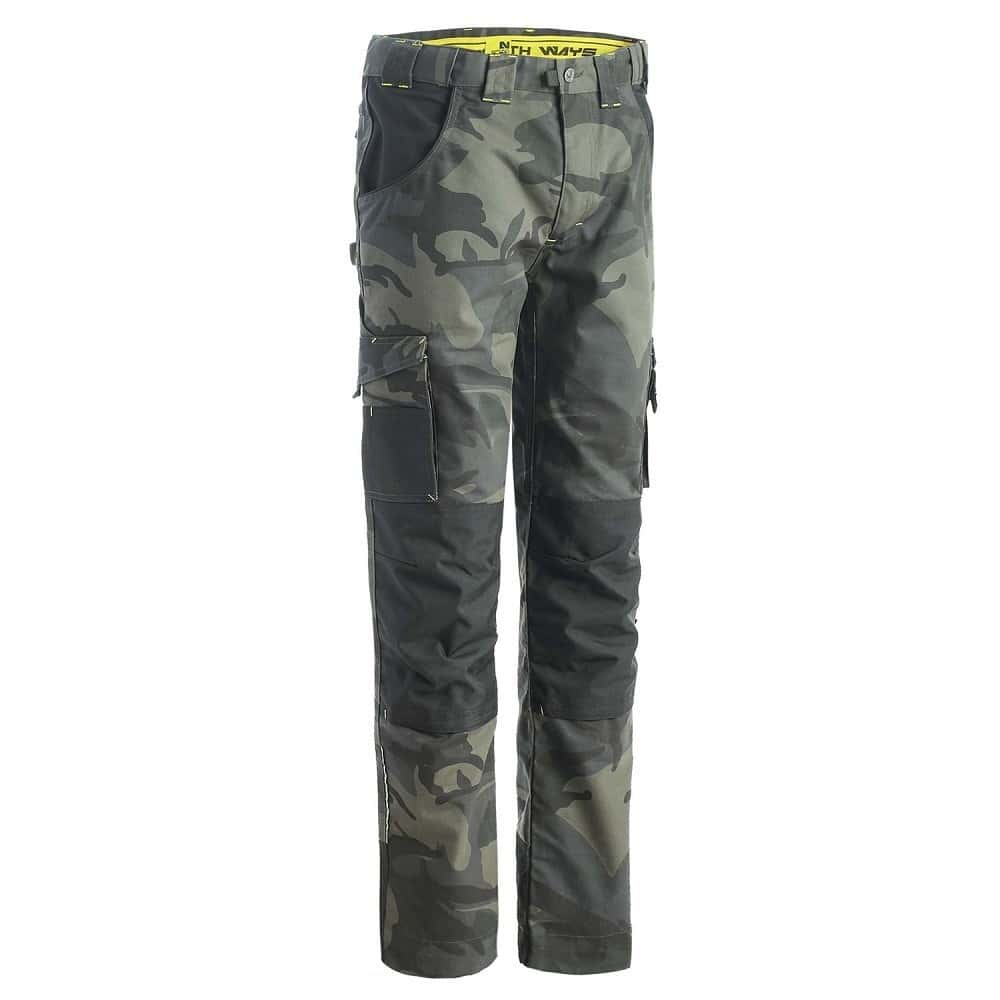 Pantalones de trabajo reforzados camuflaje - T42 - TB05217 Mecatechnic.com