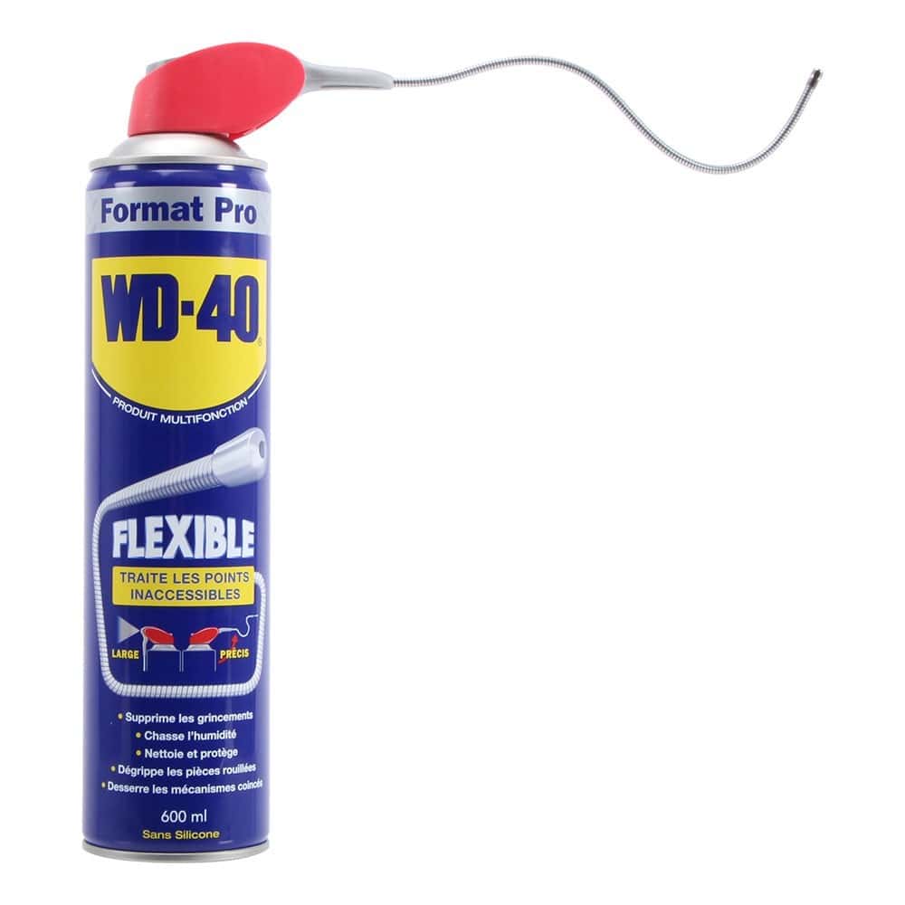 WD-40 spray multifunzione - aerosol a doppia posizione con tubo flessibile  - 600ml - UD23014 wd40 