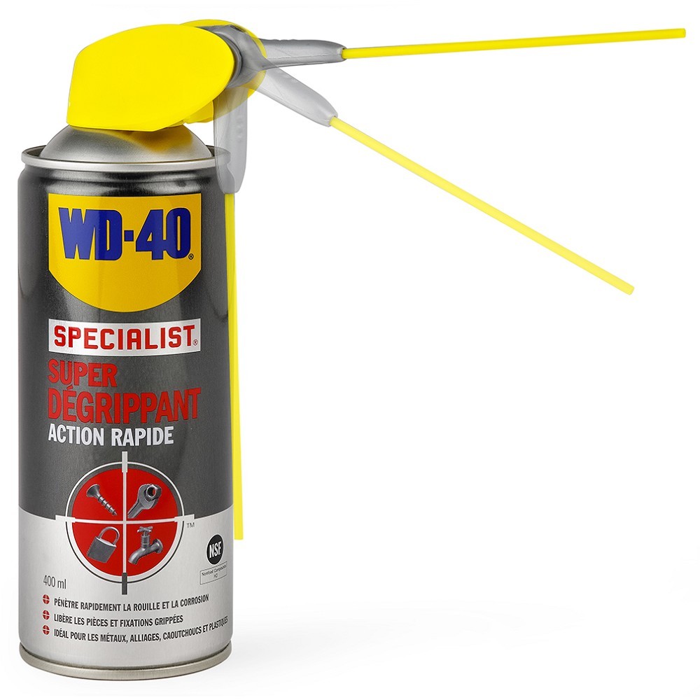 Spray super dégrippant action rapide WD-40 SPECIALIST - bombe