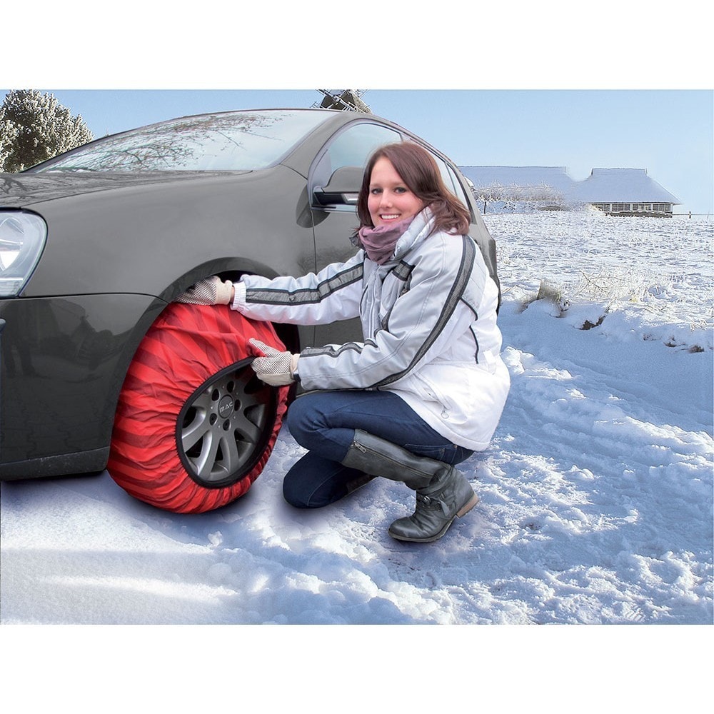 Chaussettes à neige pour la taille des pneus 145/80R15 - Emportertout -  Votre voyage commence ici
