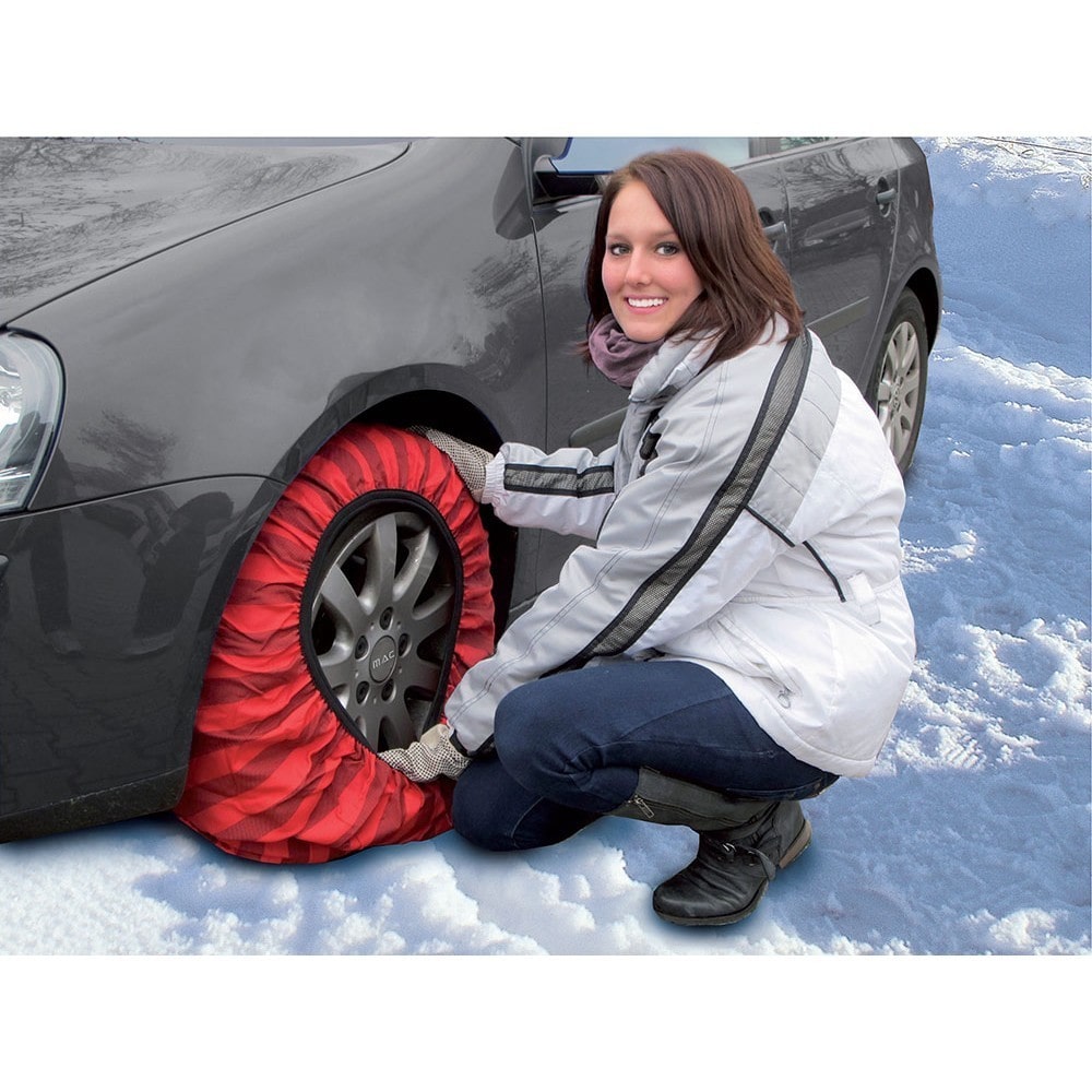 Chaussettes neige 185 65 R15 et chaines neige pour pneus de dimensions 185  65 R15