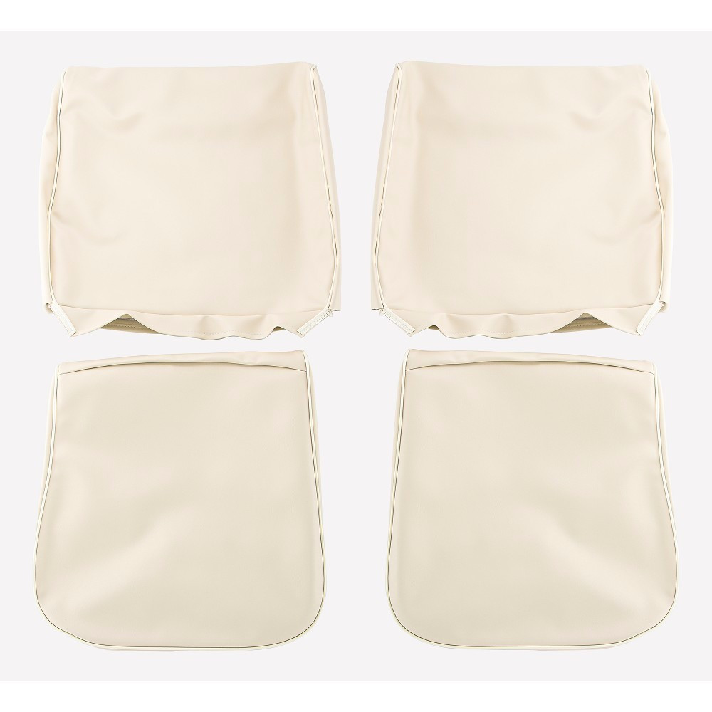 ZXKYLFFF Housses De Siège De Voiture Pour VW VW 1500 1600 166 181 411 412 412 412 Amarok Arteon Atlas Beetle Bora Caddy Caravelle CC Ensemble Complet De Housses De Siège Imperméables Et Antidérapantes