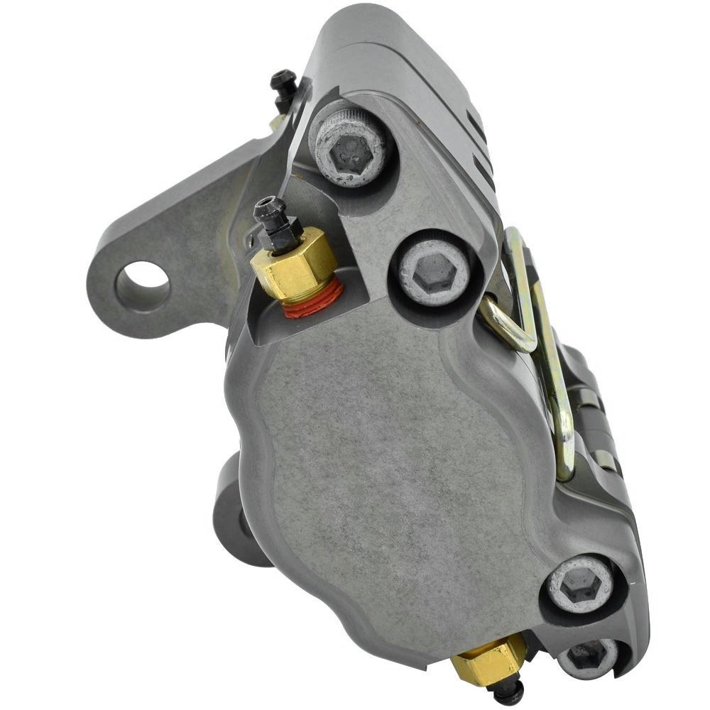 Wilwood 2piston brake calipers, silver gray, front left and right, for