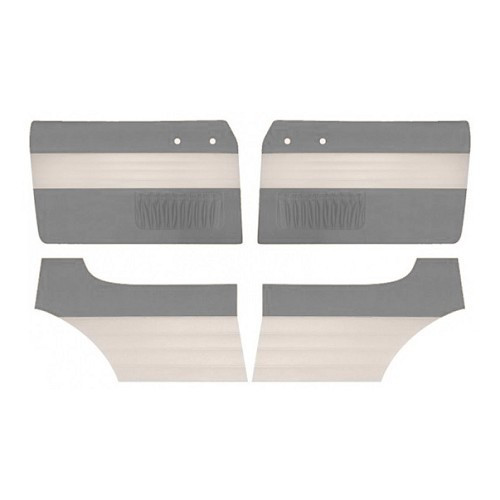     
                
                
    TMI Classic Gris/Beige paneles de las puertas de vinilo de dos tonos para Volkswagen Karmann-Ghia (08/1955-07/1963) - 1915241615
