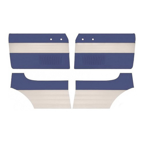     
                
                
    TMI OEM Classic two-tone blauw/beige vinyl deurpanelen voor Volkswagen Karmann-Ghia (08/1955-07/1963) - 1915242415
