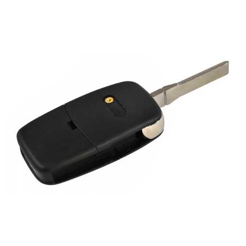  Matriz de llave y carcasa de mando a distancia para Audi A3, A4 con 2 botones (para pila 2032) - AA13320-2 