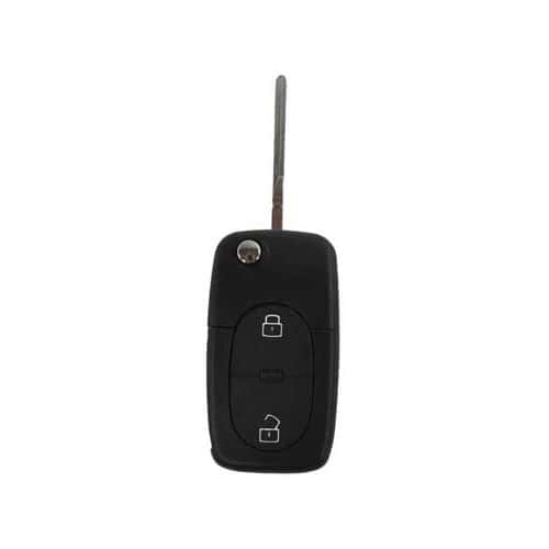 Matriz de llave y carcasa de mando a distancia para Audi A3, A4 con 2 botones (para pila 2032) - AA13320 