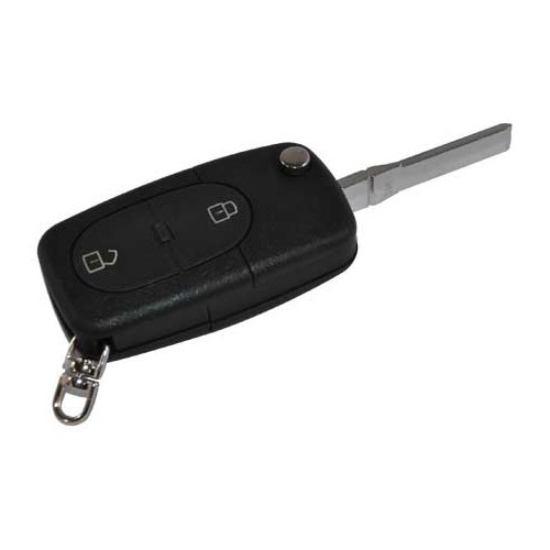  Matriz de llave y carcasa de mando a distancia para Audi A3, A4 con 2 botones (para pila 1616) - AA13325-1 