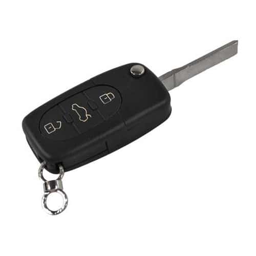 Matrice della chiave e guscio del telecomando per Audi A3, A4 con 3  pulsanti (per batteria 2032) - AA13330 