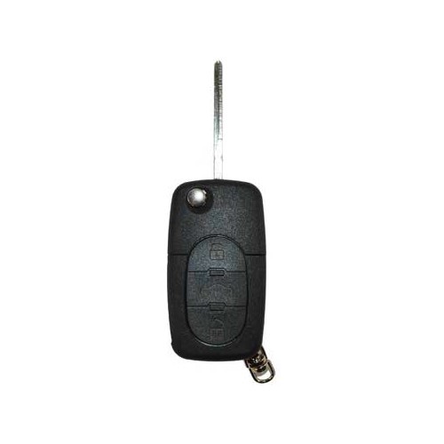  Matriz de llave y carcasa de mando a distancia para Audi A3, A4 con 3 botones (para pila 1616) - AA13335 