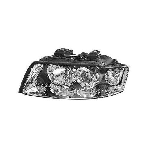  Front left H7 + H7 headlight for Audi A4 (B6) - AA17851 