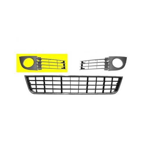  Right bumper grille for Audi A6 from 08/01 -> - AA18718 