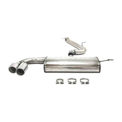 JETEX exhaust line after catalytic converter for TT 8J 2.0 Turbo Quattro 200hp - AC10560 