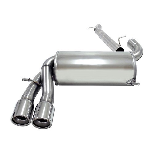  Jetex stainless steel silencer for Audi S3 Quattro 265hp 07-> - AC10580 