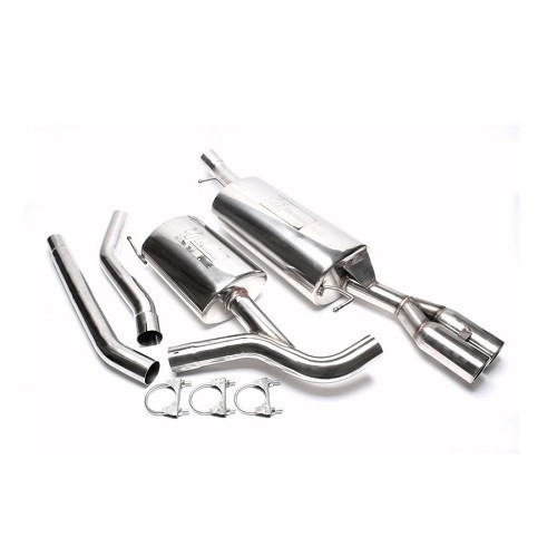     
                
                
    Ligne d'échappement inox avec intermédiaire pour Audi A6 (C5) - AC21000
