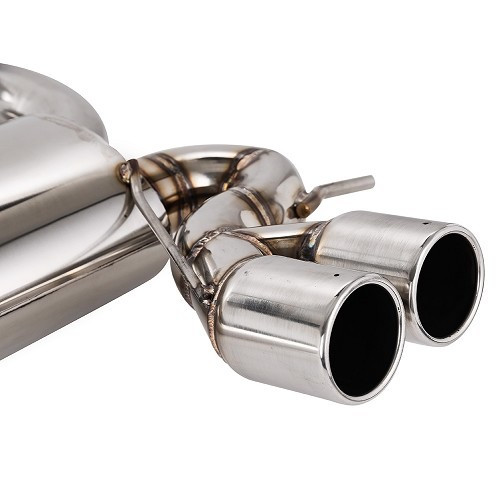 Tubo di scappamento in acciaio inossidabile con tubo intermedio per A3 (8L) Quattro - AC21042