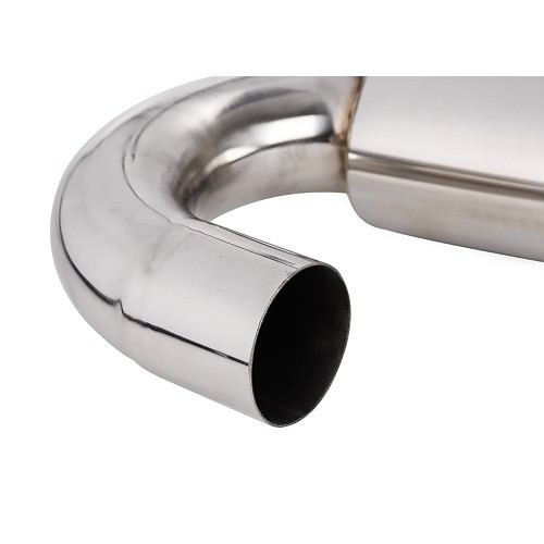 Tubo di scappamento in acciaio inossidabile con tubo intermedio per A3 (8L) Quattro - AC21042