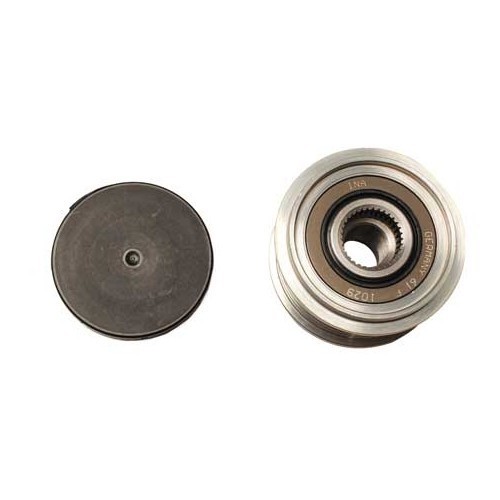  Alternator pulley with free wheel for Audi A3 (8L, 8P), TT (8N) and A4 (B6) - AC35400-2 