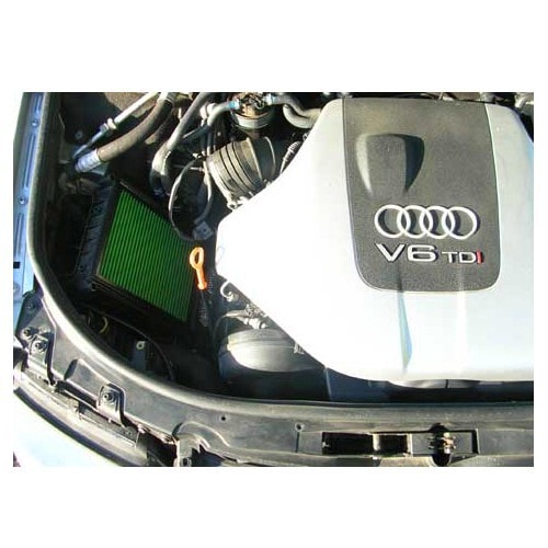  GREEN air filter for Audi A4 Cabriolet - AC45021-1 