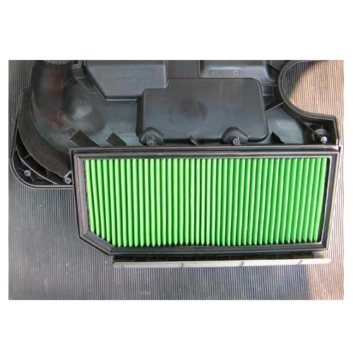  GREEN air filter for Audi TT (8J) - AC45039-1 
