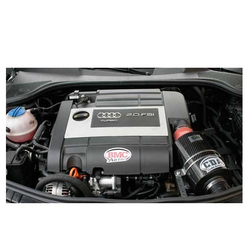  BMC Carbon Dynamic Airbox (CDA) inlaatkit voor Audi TT (8J) 2.0 TFSi 2006-> - AC45122-2 