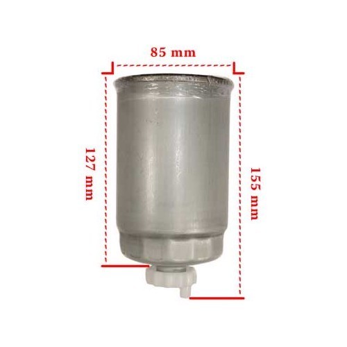  Filtro de gasoil para AUDI 100 - AC47146-3 
