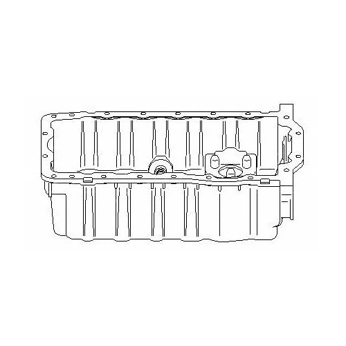  Cárter de aceite con orificio para el sensor para Audi A3 (8P) 1.9 y 2.0 TDi - AC52548-3 