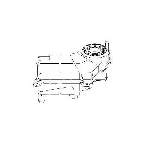  Expansion tank for Audi A4 (B6) - AC55530-3 