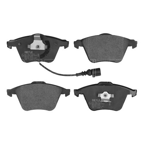     
                
                
    Plaquettes de frein avant MEYLE pour Audi A3 (8P) - Code 1LK - AC60161
