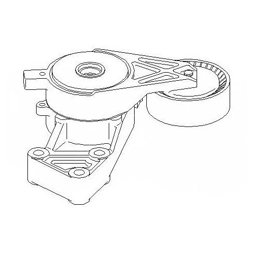  Accessories belt tensioner for Audi A3 (8L, 8P) and TT (8N) - AD28010-1 