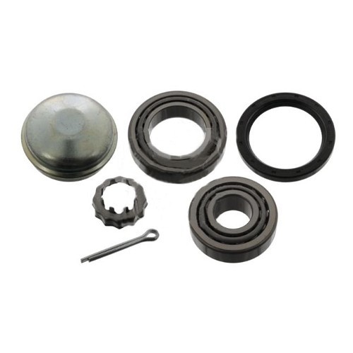  Kit of 2 rear bearings for Audi 80 and 90 with discs from 92 -> - AH27420-1 