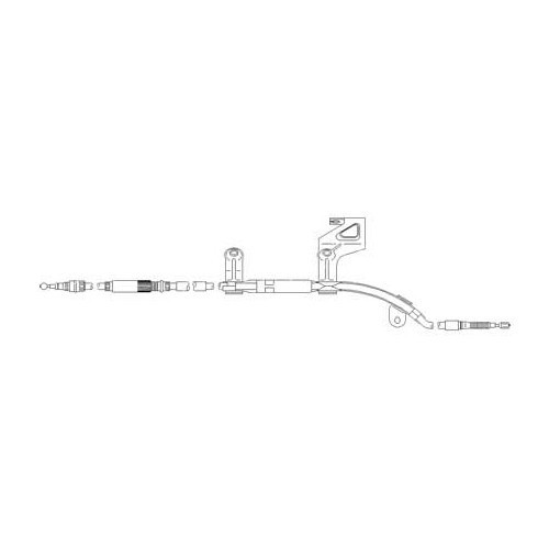  Cable del freno de mano izquierdo para Audi A6 (C5) - AH29520-4 