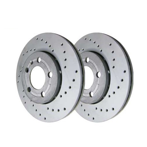  Front brake discs ZIMMERMANN for Audi A3 (8L) from 97 -&gt;2003 - set of 2 - AH30032 