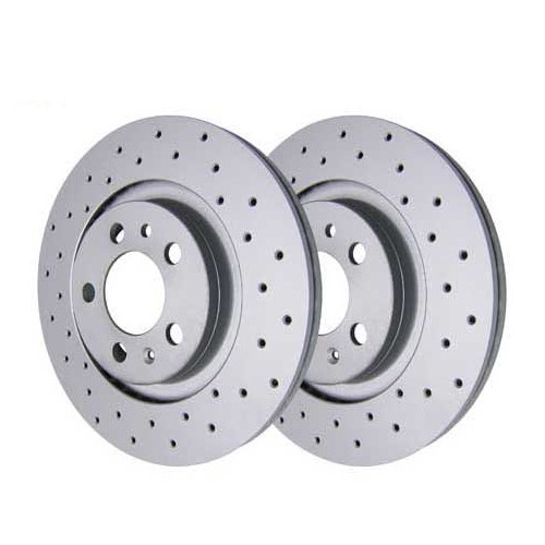     
                
                
    Front brake discs ZIMMERMANN for Audi A3 (8L) from 97 -&gt;2003 - set of 2 - AH30033
