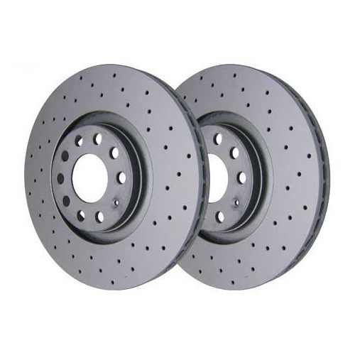 ZIMMERMANN front brake discs for Audi A4 (B6), Quattro, Avant, Cabriolet from 1.97 -&gt;11.04 - per 2 - AH30056 