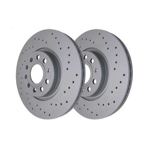  ZIMMERMANN front brake discs for Audi A3 (8P1), Sportback and Quattro - set of 2 - AH30059 