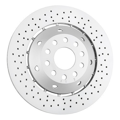 ZIMMERMANN front right brake disc for Audi A6 (C5) RS6 - AH30087 