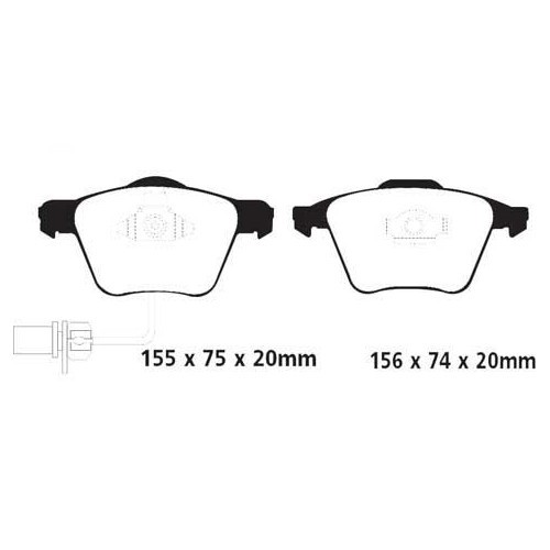     
                
                
    Grüne EBC Frontplaketten für Audi A4 (B7), A4 Cabriolet und A6 (C6) - AH50170
