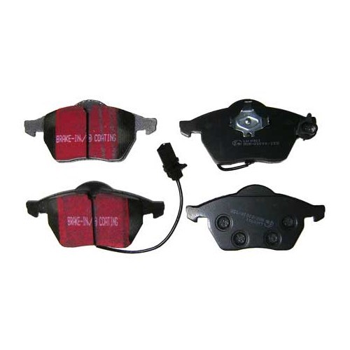  Black EBC front pads for Audi A4 (B5) and A6 (C5) - AH50180 