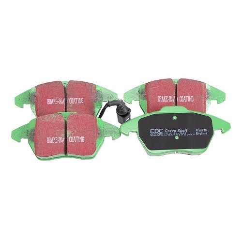     
                
                
    Green EBC front pads for Audi A3 (8P) - AH50252
